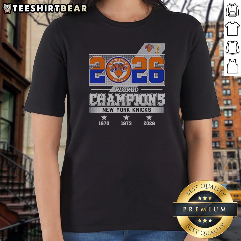New York Knicks NBA World Champions Ladies Shirt New York Knicks NBA World Champions Ladies Shirt