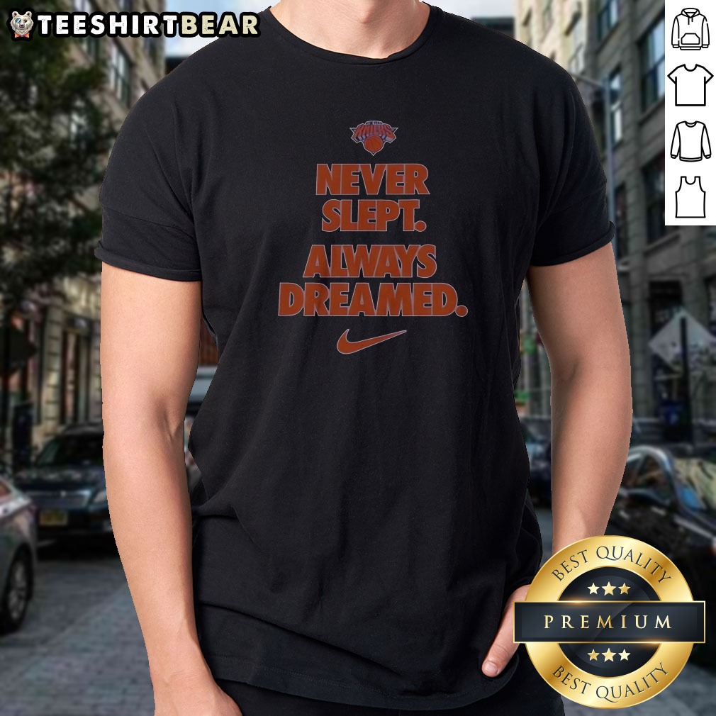 New York Knicks Never Slept Always Shirt New York Knicks Never Slept Always Shirt