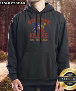 New York Knicks Three Time NBA Finals Champions Hoodie