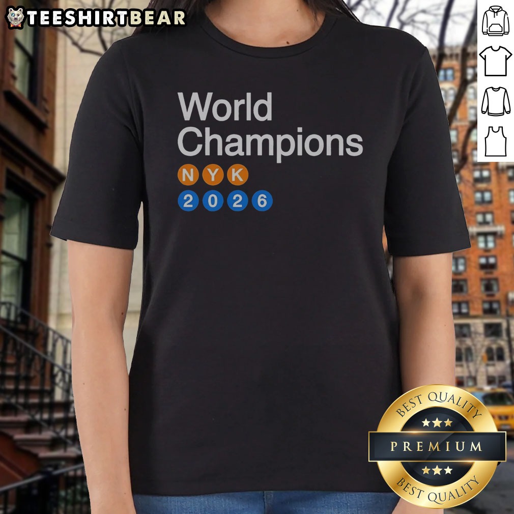New York Knicks World Champions NYK Ladies Shirt New York Knicks World Champions NYK Ladies Shirt