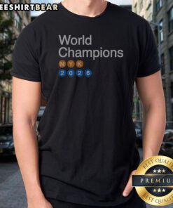 New York Knicks World Champions NYK 2026 Subway Sign Bold Art