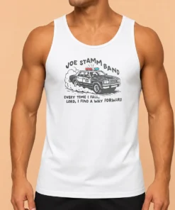 Nice Joe Stamm Band Every Time I Fall Lord I Find A Way Forward Police Car Tank Top