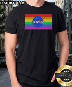 Nice NASA Happy Pride Month Shirt featuring vibrant colors and a fun design celebrating Pride.