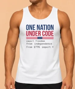 Nice One Nation Under Code Tank Top