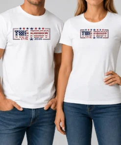 Nice Patriotic American Apparel Two Fiddy 1776 2026 USA Independence Anniversary