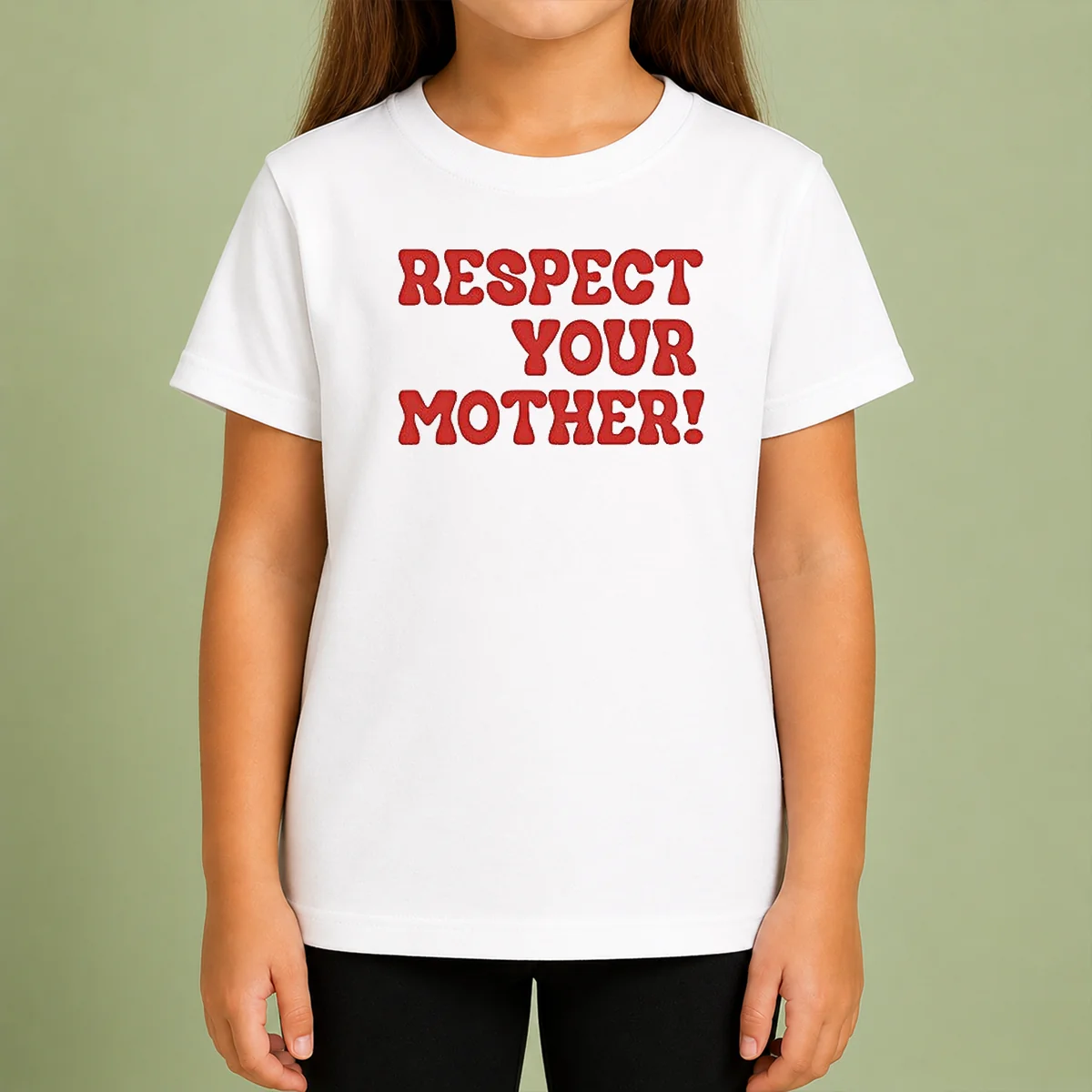 Nice Respect Your Mother Kids T-Shirt