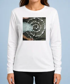 Nice Run For Cover Records Fiddlehead Baby Ill Change long sleeve shirt in white with graphic print