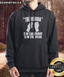 Nice The Minivan 2 In The Front 5 In The Rear Hand Gesture Graphic Hoodie featuring a unique design