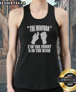 Nice The Minivan 2 In The Front 5 In The Rear Hand Gesture Graphic Tank Top featuring a bold design