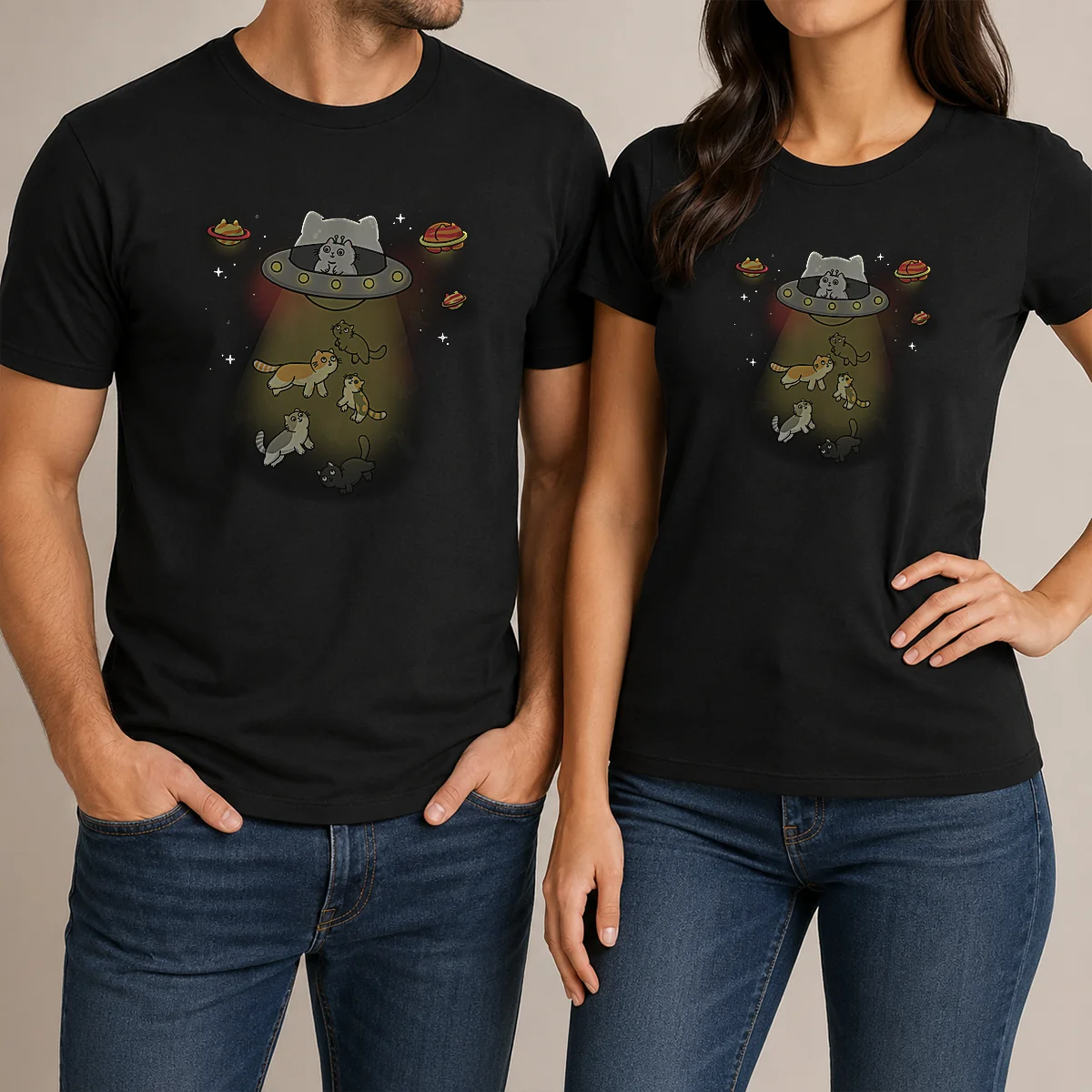 Nice UFO Meow Shirt Nice UFO Meow Shirt
