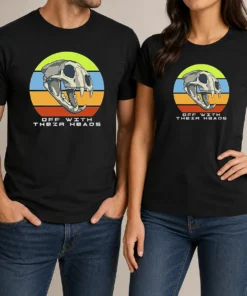 Nice With Their Heads The Crypt Denver Co 2026 t shirt in black, short sleeve cotton tee with graphic print