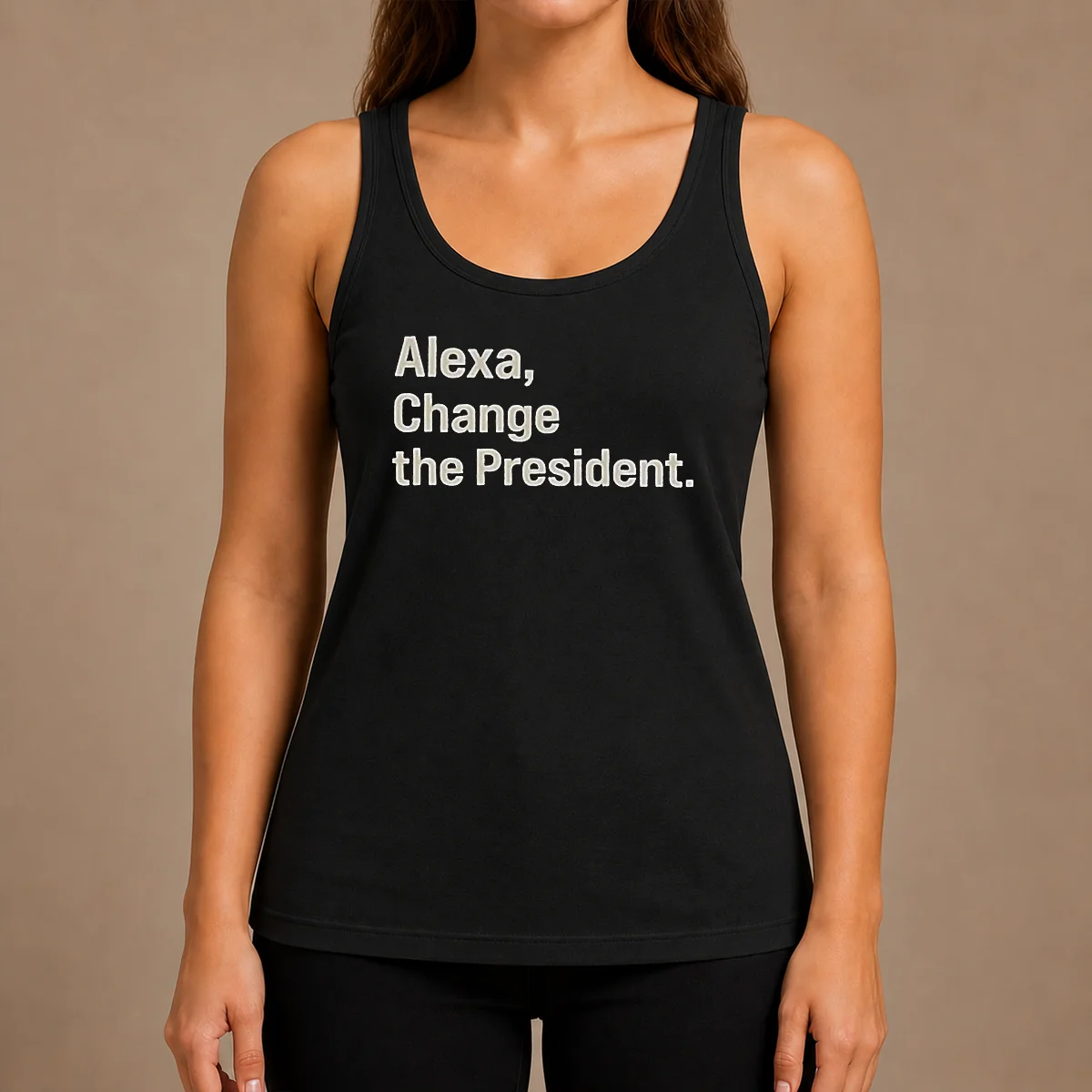 Official Alexa Change The President Tank Top