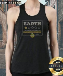 Official Earth One Star Review Zorp 7 Alien Tank Top