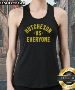 Official Hutcheson Vs Everyone Tank top featuring a bold graphic design