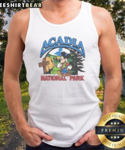 Official Mickey Mouse Acadia National Park Tank top featuring vibrant graphics and a comfortable fit.