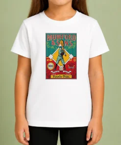 Official Mumford And Sons June 22 2026 Fenway Park In Boston MA Poster kids t shirt in white, front view