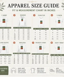 Size chart for Official Mumford And Sons June 22 2026 Fenway Park poster with measurements in inches and cm