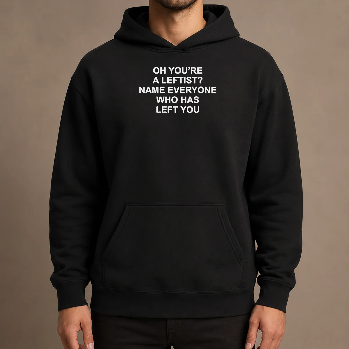Official Oh You'Re A Leftist Name Everyone WHO Has Left You Hoodie