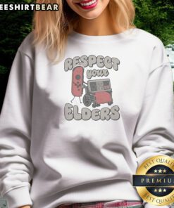 Official Respect Your Elders Gamer Humor Switch And NES Controller Sweatshirt