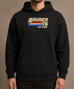 Original America 76 250 Years United States Of America Independence Day Hoodie