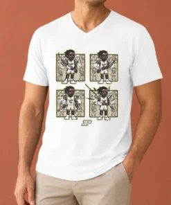 Original Basketball Purdue The Lance Dance Lance Jones V-Neck Shirt