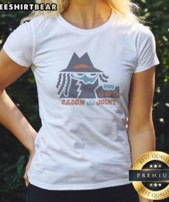Original Cason Wallace Oklahoma City Thunder NBA Cason The Joint Ladies Shirt featuring vibrant team colors.