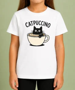 Original Catpuccino Kids T-Shirt