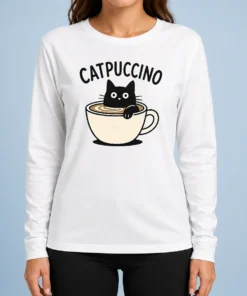 Original Catpuccino Long Sleeve Shirt