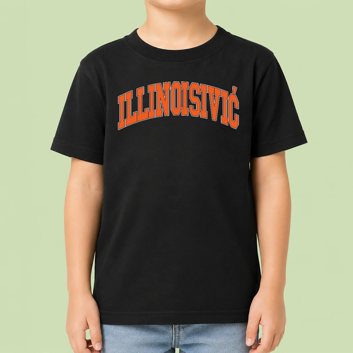 Original Illinoisivic Il Balkan Ball Kids T-Shirt