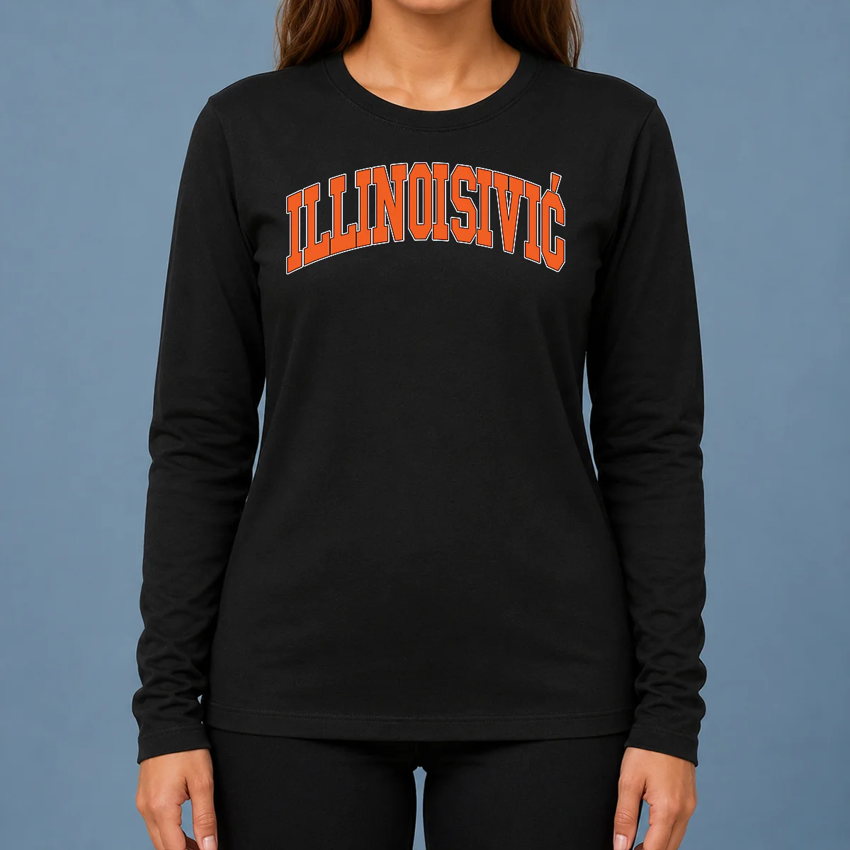 Original Illinoisivic Il Balkan Ball Long Sleeve Shirt