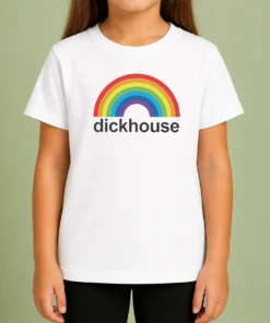 Original Jackass Dickhouse Productions Rainbows Kids T-Shirt