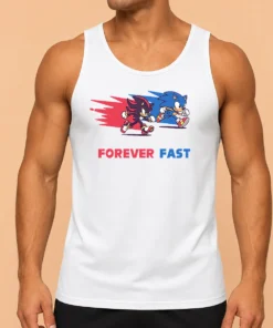 Original Shadow The Hedgehog Forever Fast Cartoon Tank Top