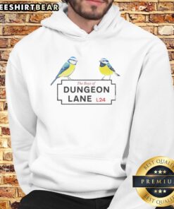 Original The Boys Of Dungeon Lane Hoodie featuring a unique graphic design and cozy fit.