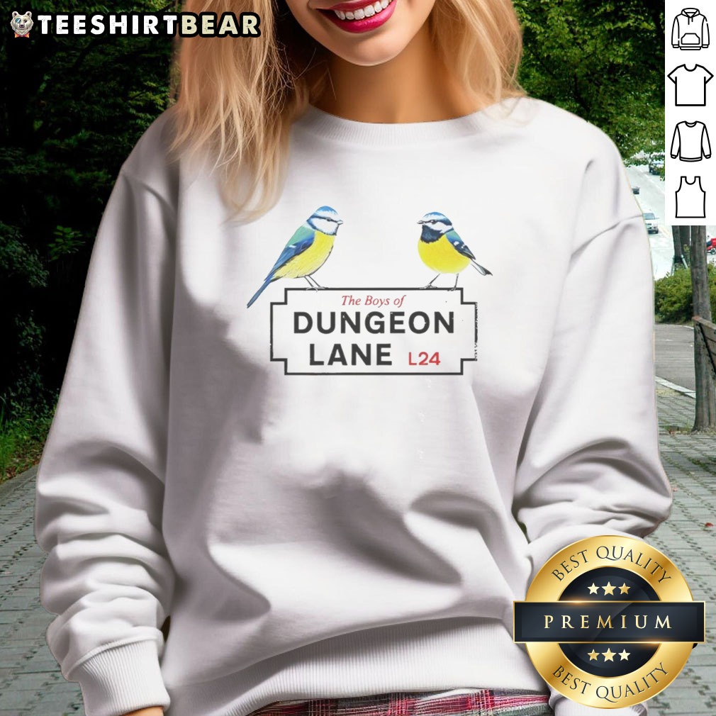 Original The Boys Of Dungeon Lane Shirt on Sweatshirt Original The Boys Of Dungeon Lane Shirt shown as a sweatshirt preview