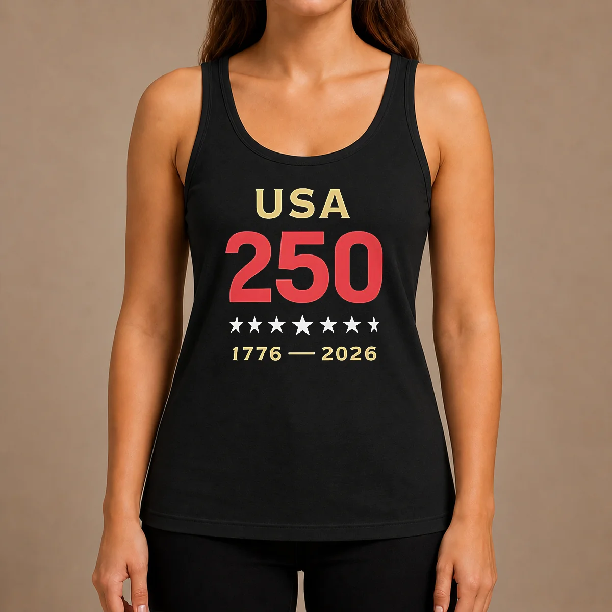 Original USA 250 1776 2026 Patriotic American Independence Anniversary Tank Top
