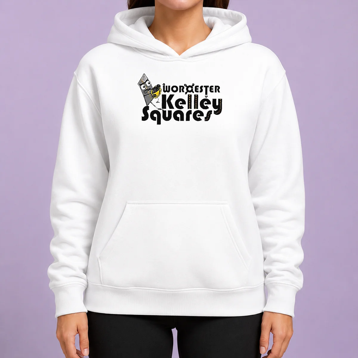 Original Worcester Kelley Squares Wordester Kelley Squares Hoodie