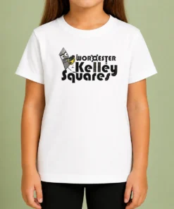 Original Worcester Kelley Squares Wordester Kelley Squares Kids T-Shirt