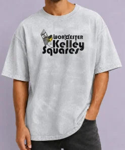 Original Worcester Kelley Squares Wordester Kelley Squares Washed T-Shirt