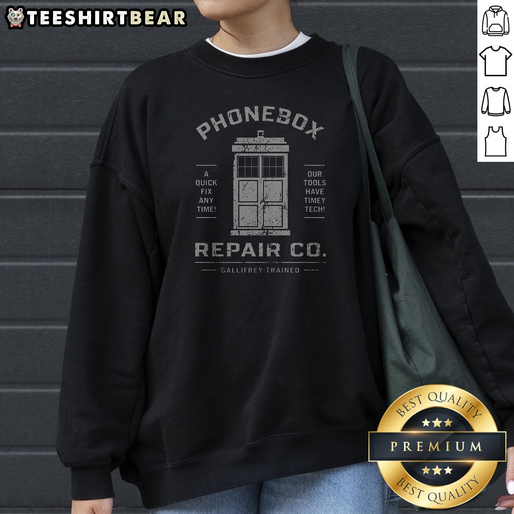 Phonebox Repair Co Gallifrey Trained Sweatshirt