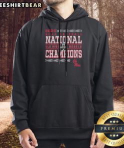Premium 2026 Ole Miss Rebels NCAA Baseball National Champions College World Series Hoodie in navy blue with bold championship graphics
