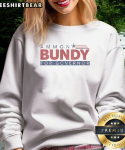 Premium Ammon Bundy For Governor Dallas Cowboys Star Logo Sweatshirt showcasing a bold design and comfortable fit.