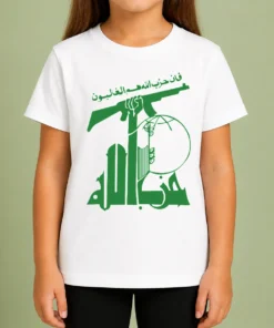 Premium Flag Of Hezbollah Kids T-Shirt