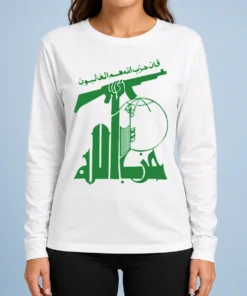 Premium Flag Of Hezbollah Long Sleeve Shirt