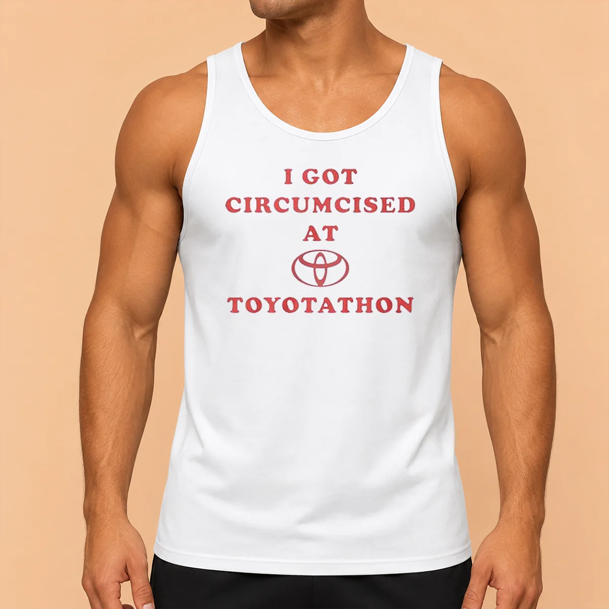 Premium I Got Circumcised At Toyotathon Funny Meme Tank Top