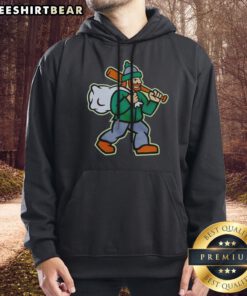 Premium Lumberjack Seattle Mariners 2026 MLB Hoodie displayed in a vibrant blue color, perfect for fans.