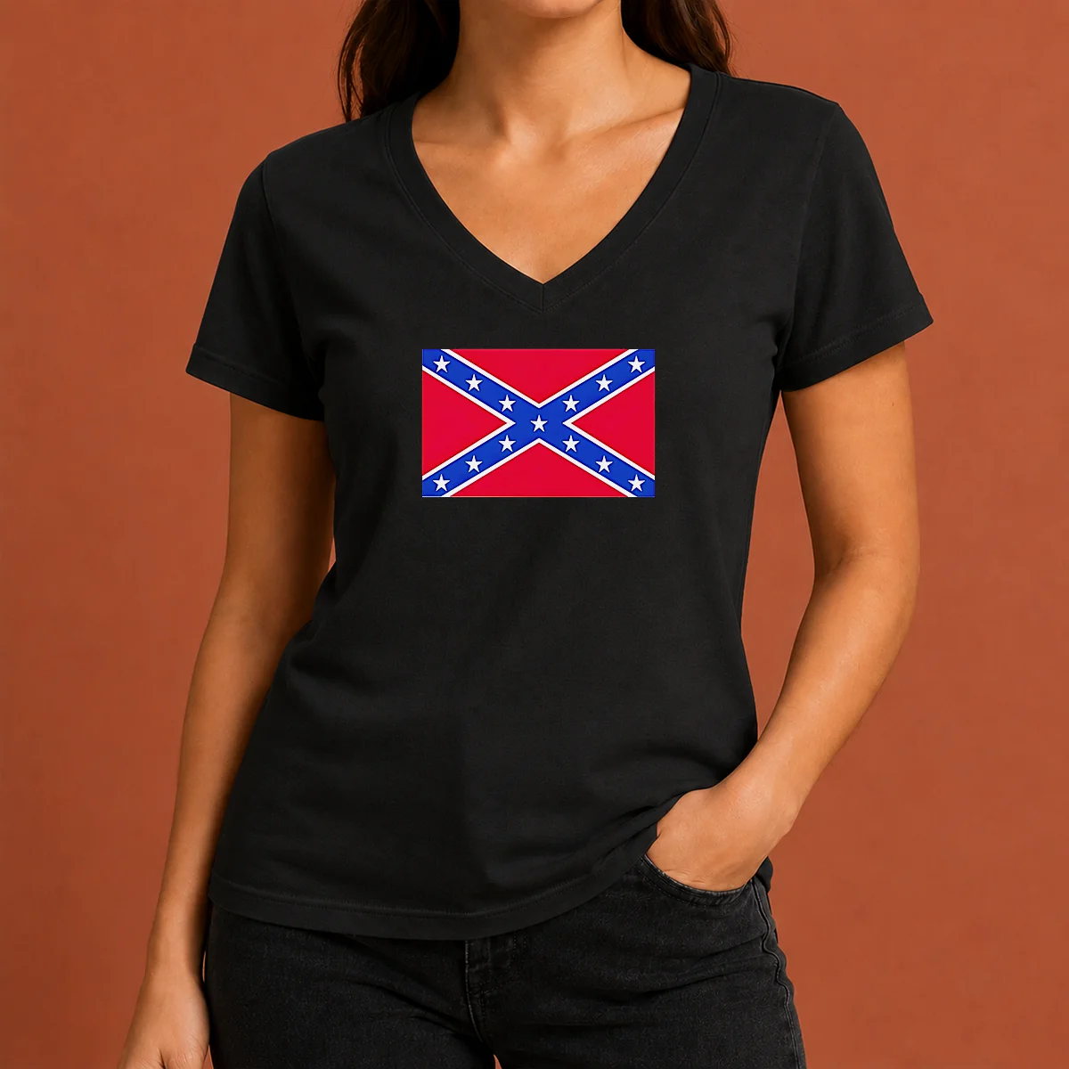 Premium Mark Lee Confederate Flag 2026 V-Neck Shirt Premium Mark Lee Confederate Flag 2026 V-Neck Shirt
