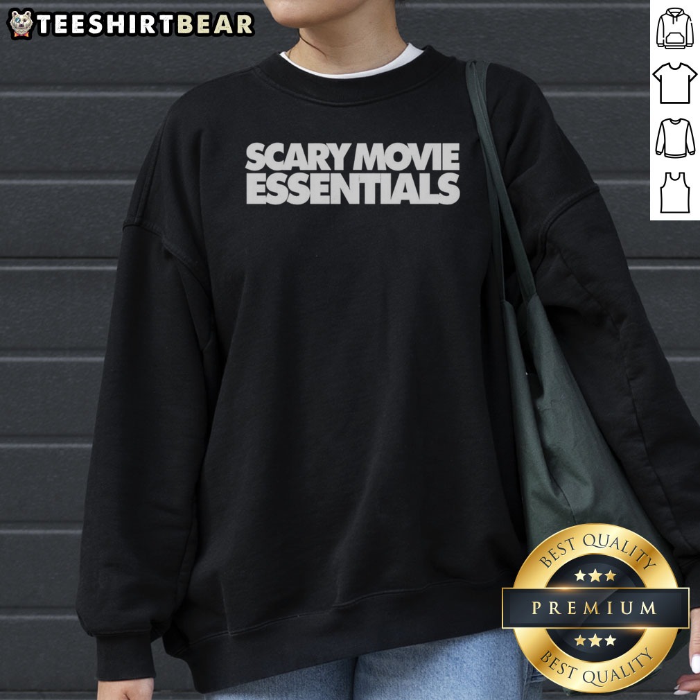 Premium Marlon Wayans Scary Movie Essentials Shirt on Sweatshirt Premium Marlon Wayans Scary Movie Essentials Shirt shown as a sweatshirt preview