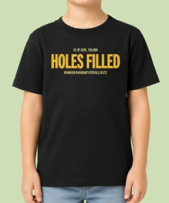 Premium Mayor Mamdani Pothole Blitz As Of June 100000 Holes Filled Kids T-Shirt