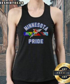 Premium Minnesota Frost PWHL Pride Month Tank top featuring vibrant colors and a comfortable fit.