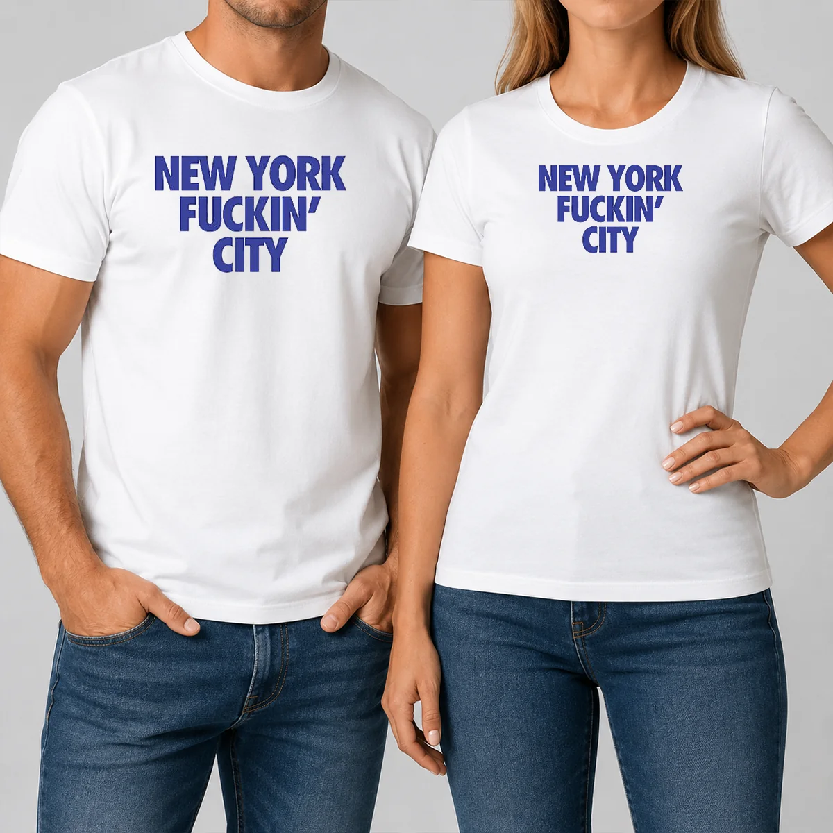 Premium New York Fuckin City Text Shirt Premium New York Fuckin City Text Shirt